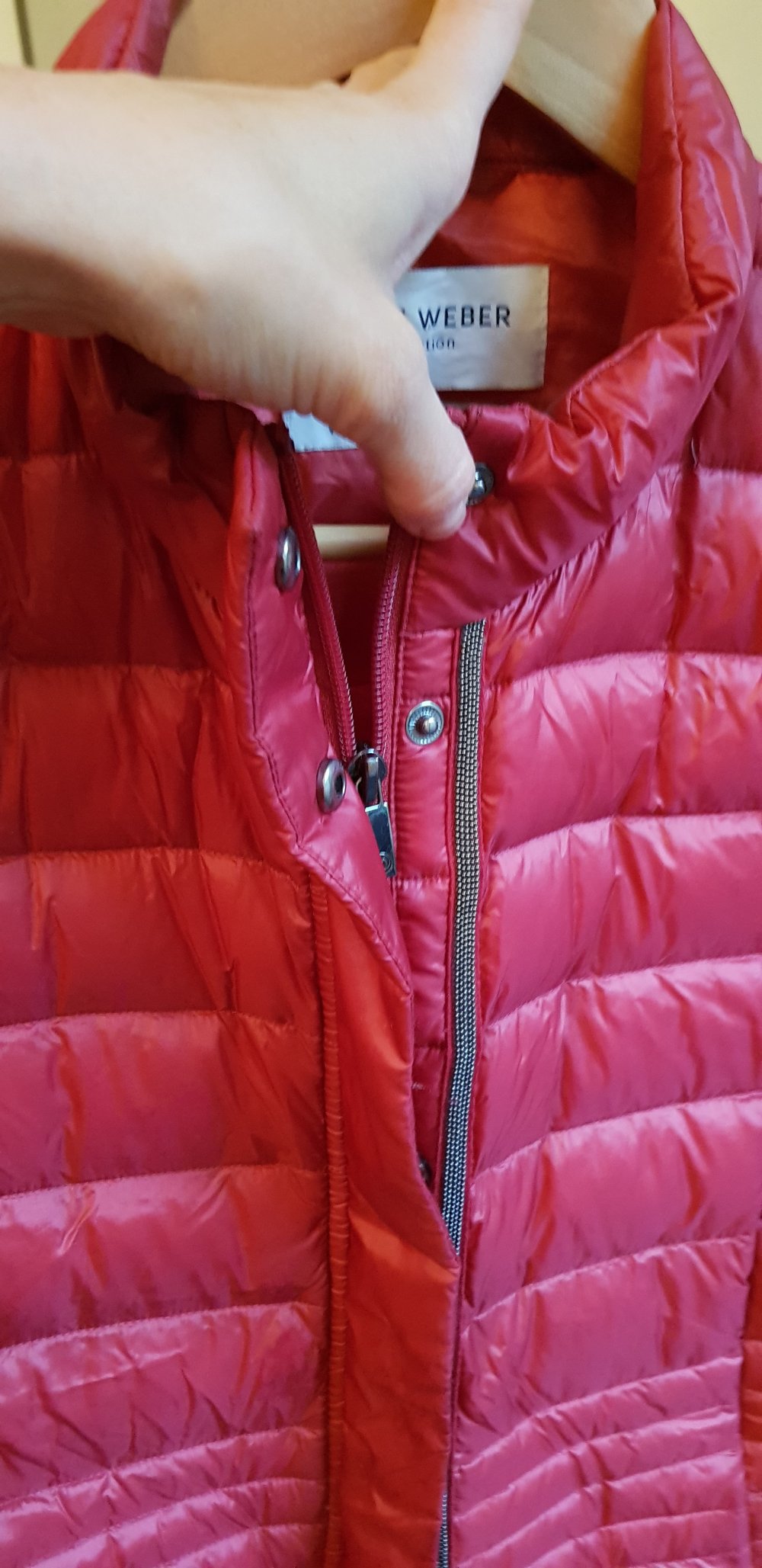 Daunenjacke rot gerry weber 38 Herbstjacke Warme jacke