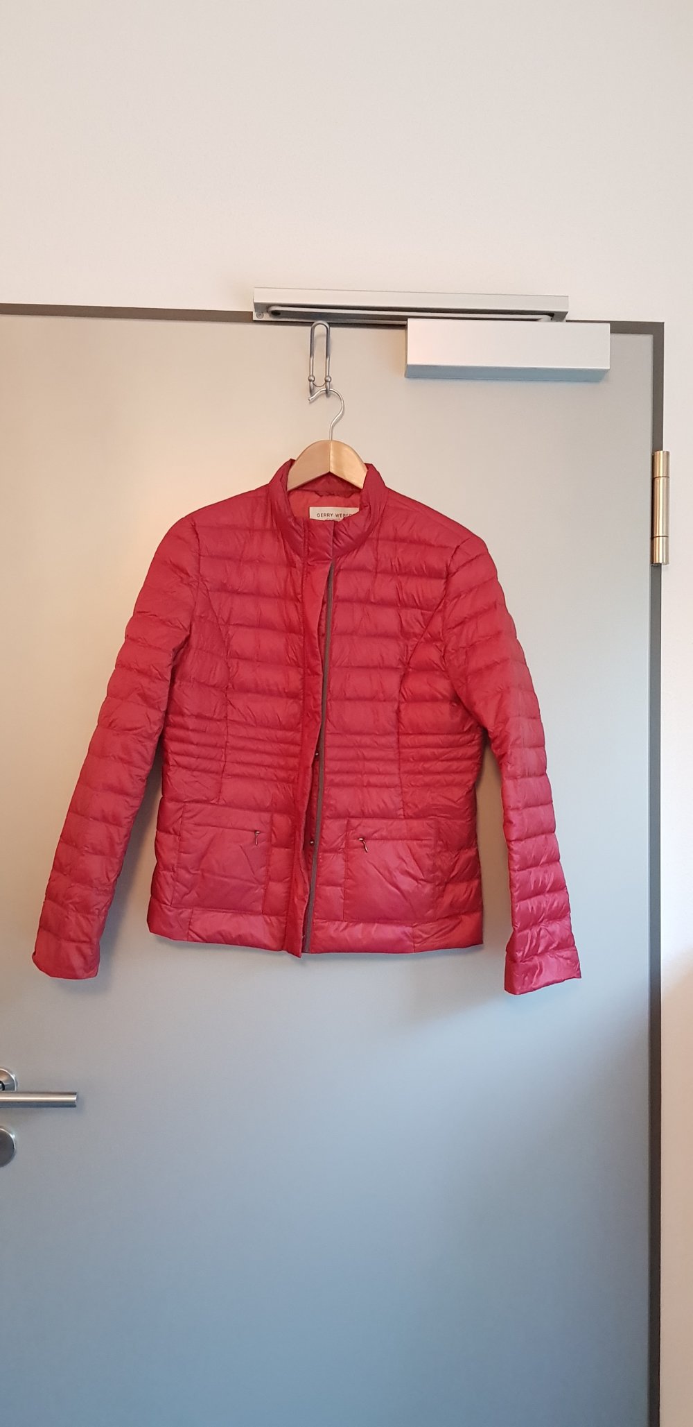 Daunenjacke rot gerry weber 38 Herbstjacke Warme jacke