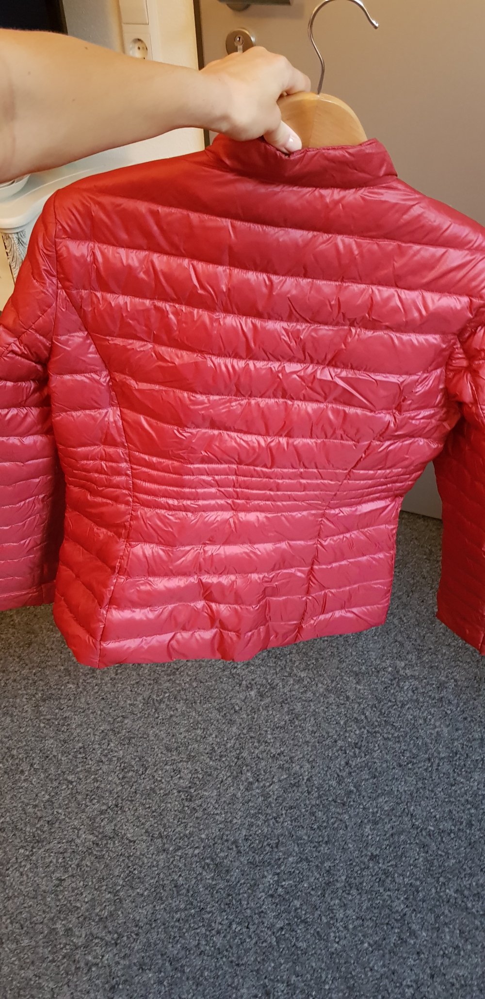 Daunenjacke rot gerry weber 38 Herbstjacke Warme jacke