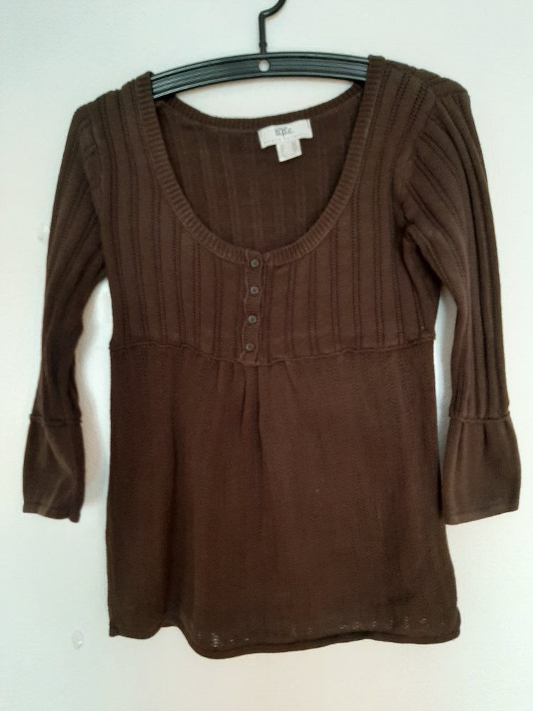 Brauner Strickpulli, Grösse 40/42