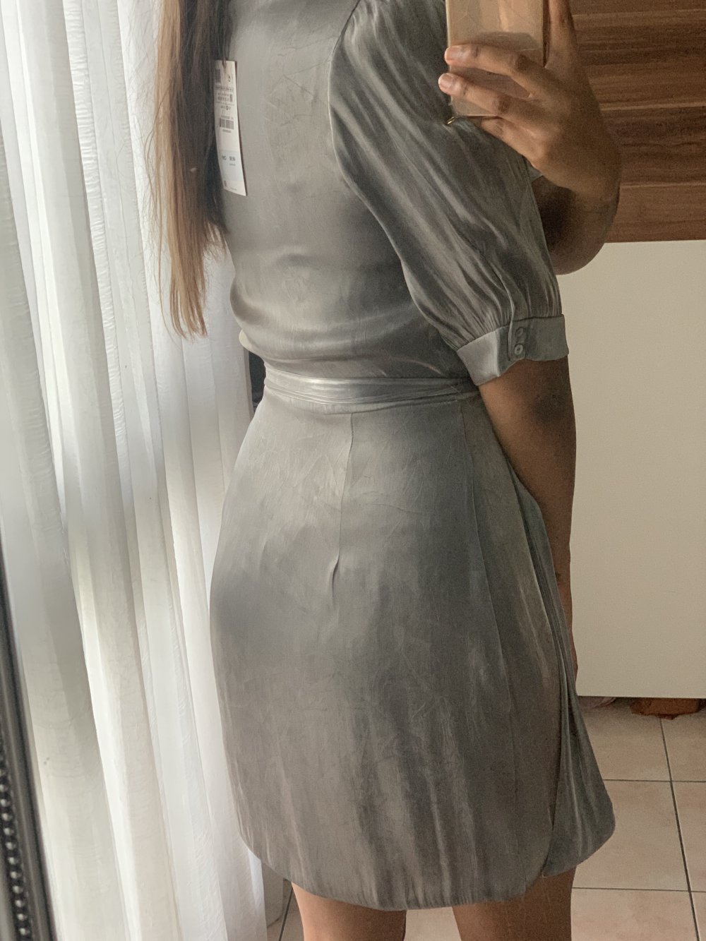 Metallic Kleid