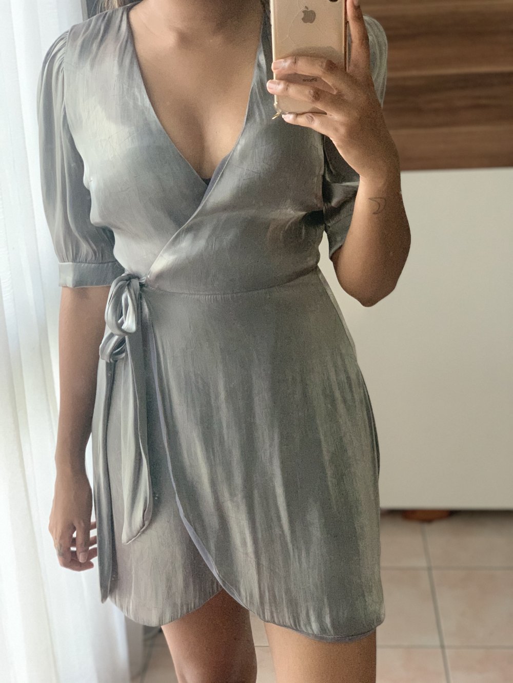 Metallic Kleid