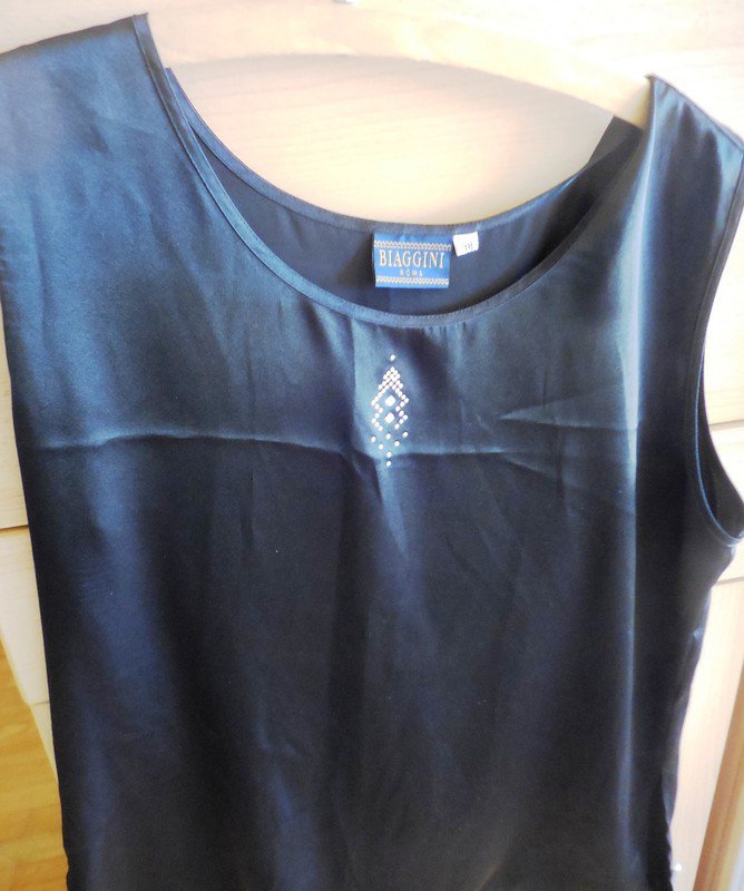 Damen Top Schwarz