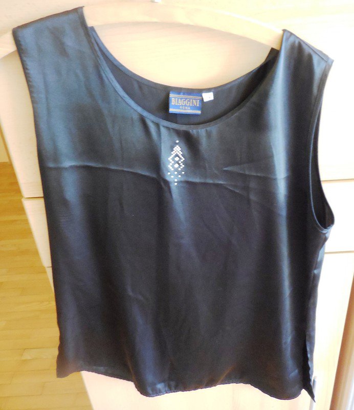 Damen Top Schwarz