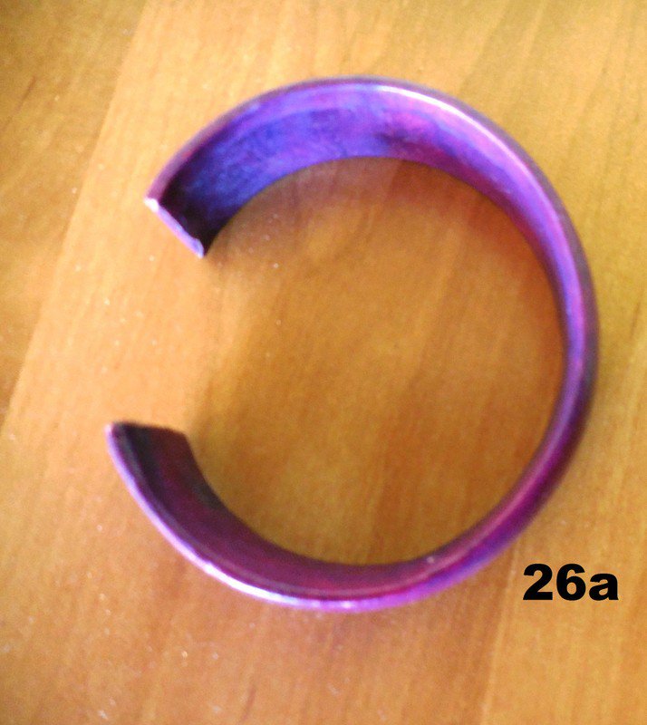 Armspange in Lila