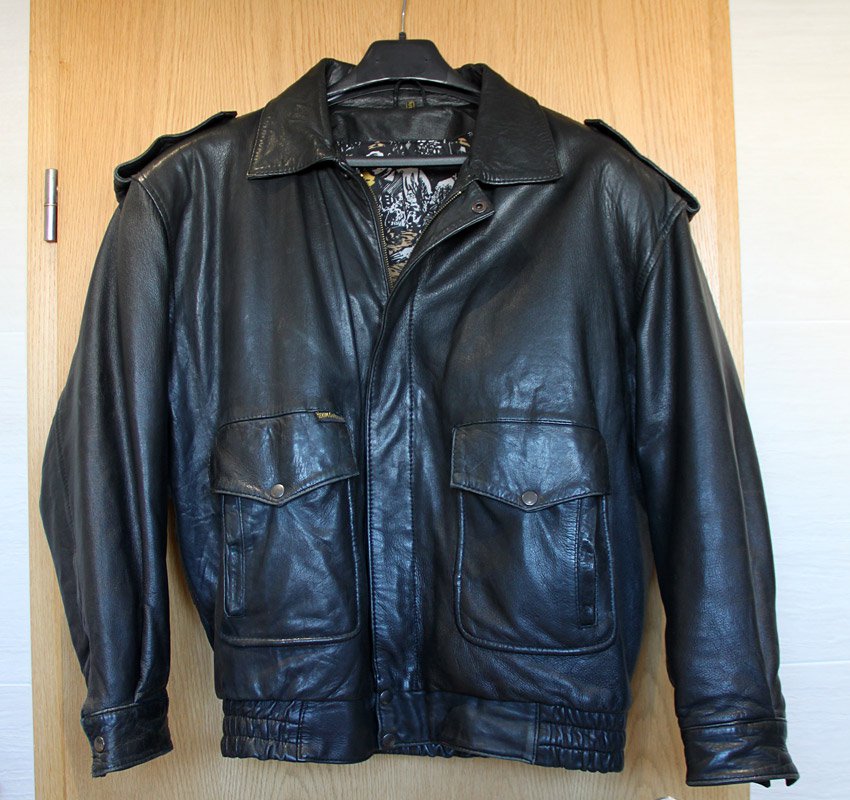 Lederjacke