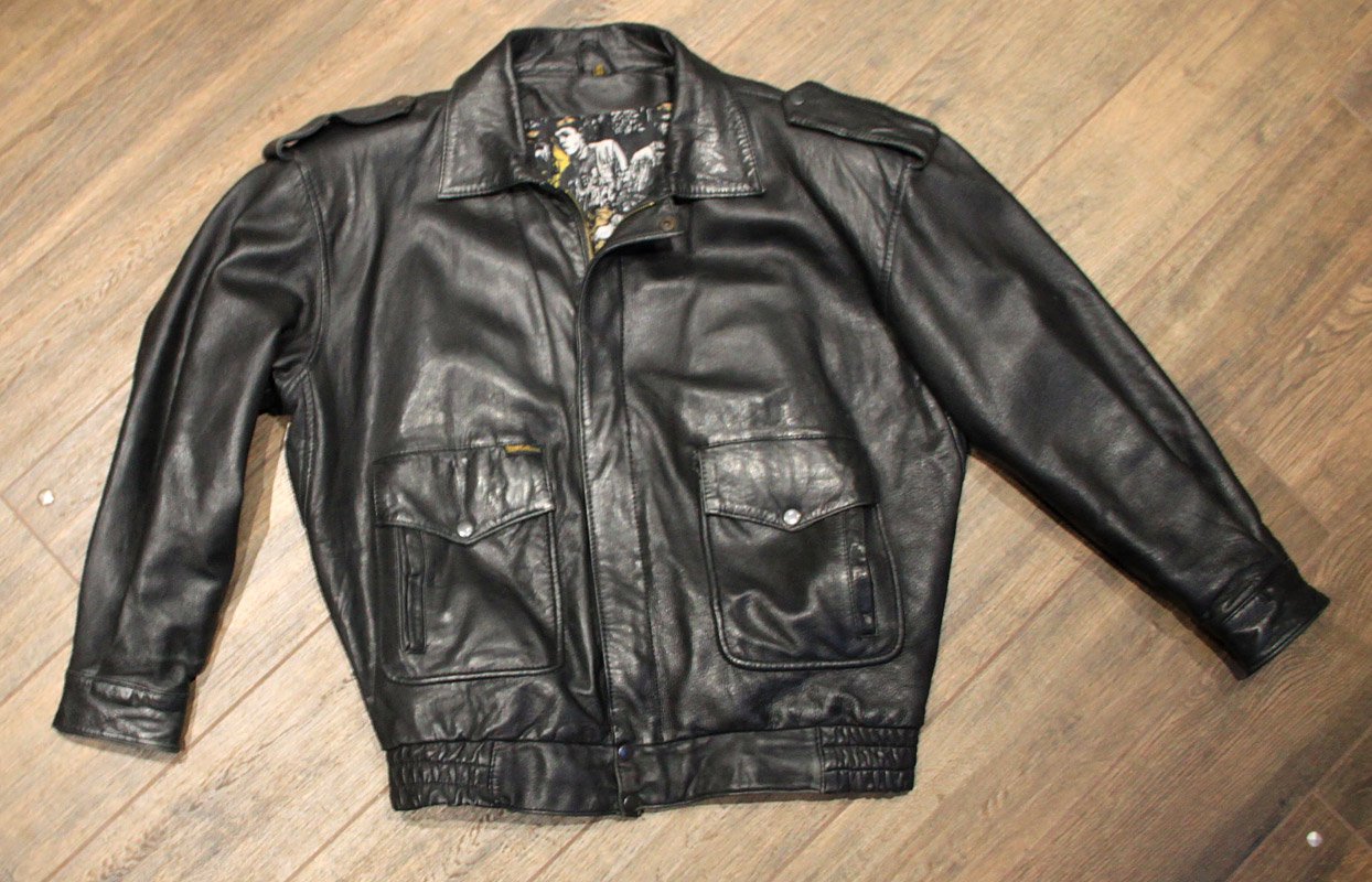 Lederjacke