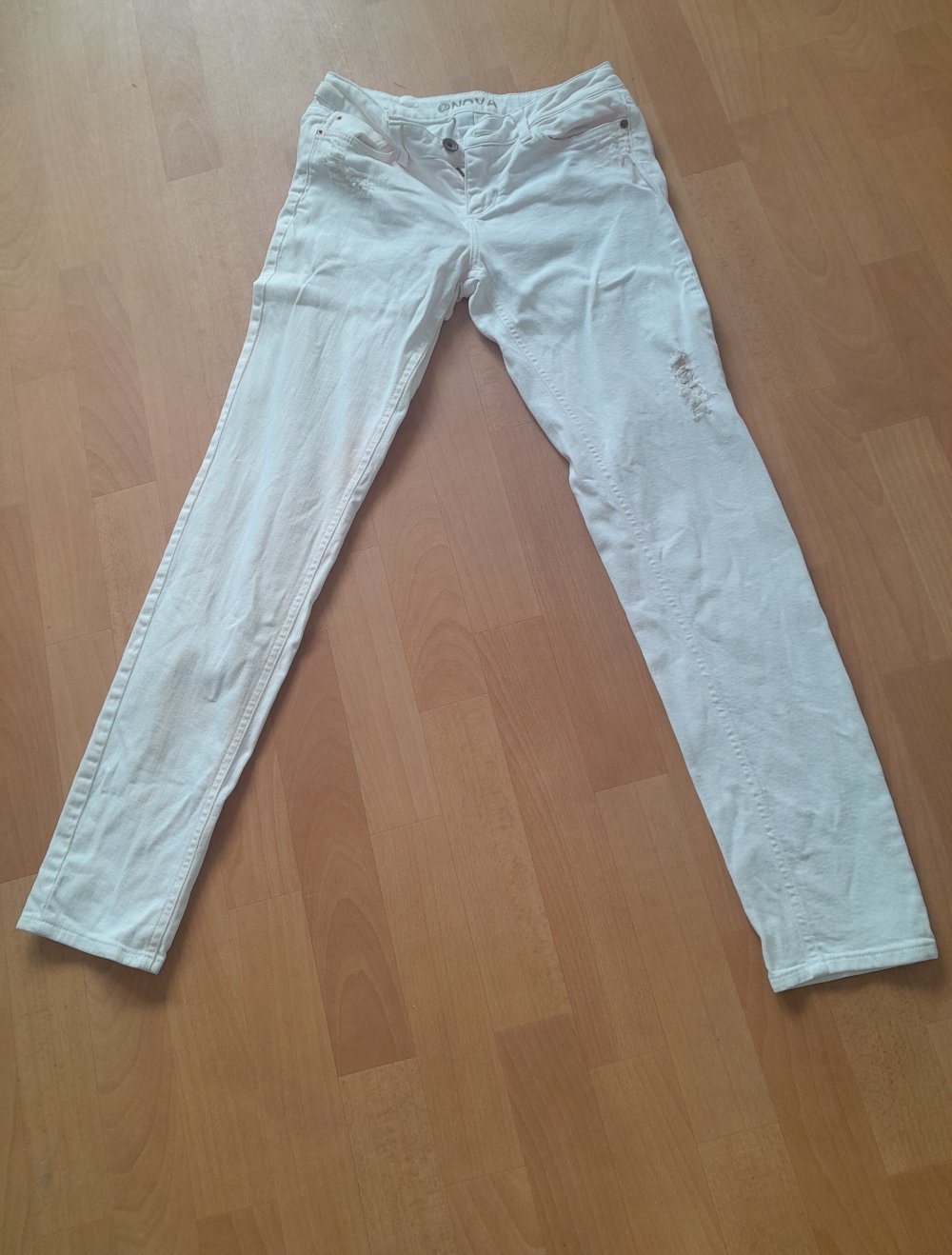 Jeans#Skinny#28#weiss
