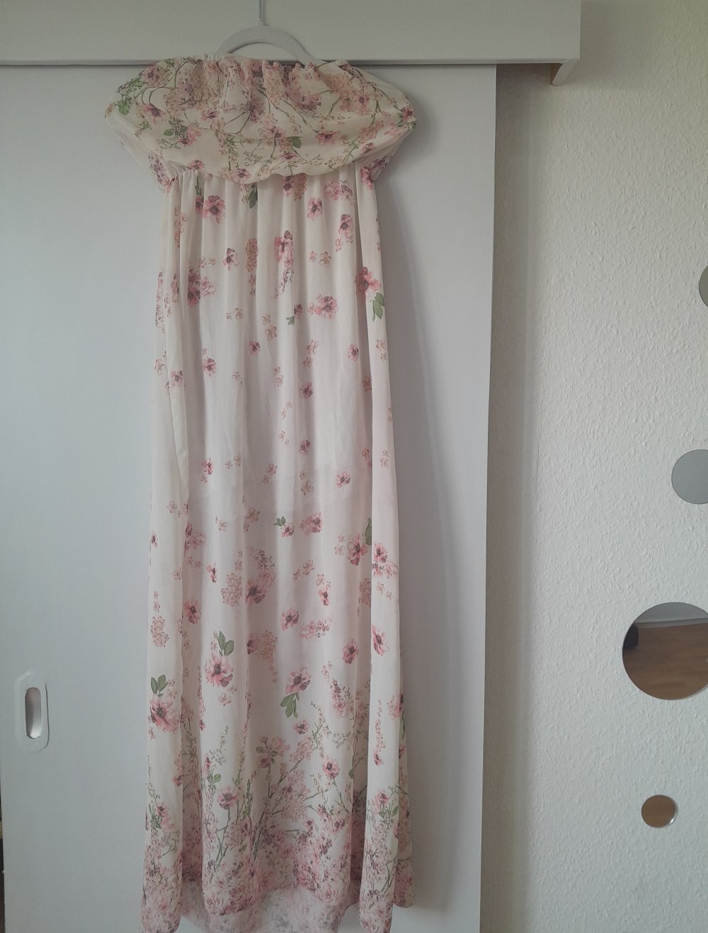 Kleid#Blumen#Maxi#M