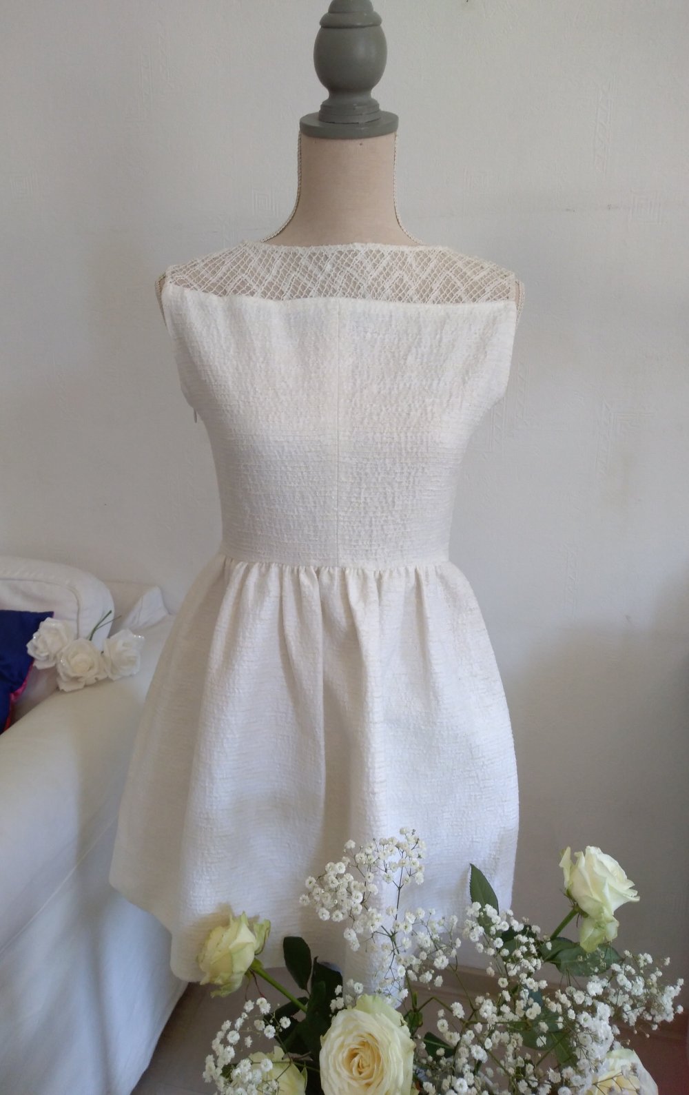 Sommerkleid in weiß