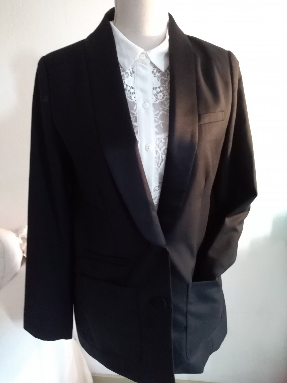 Schicker Damen-Blazer schwarz