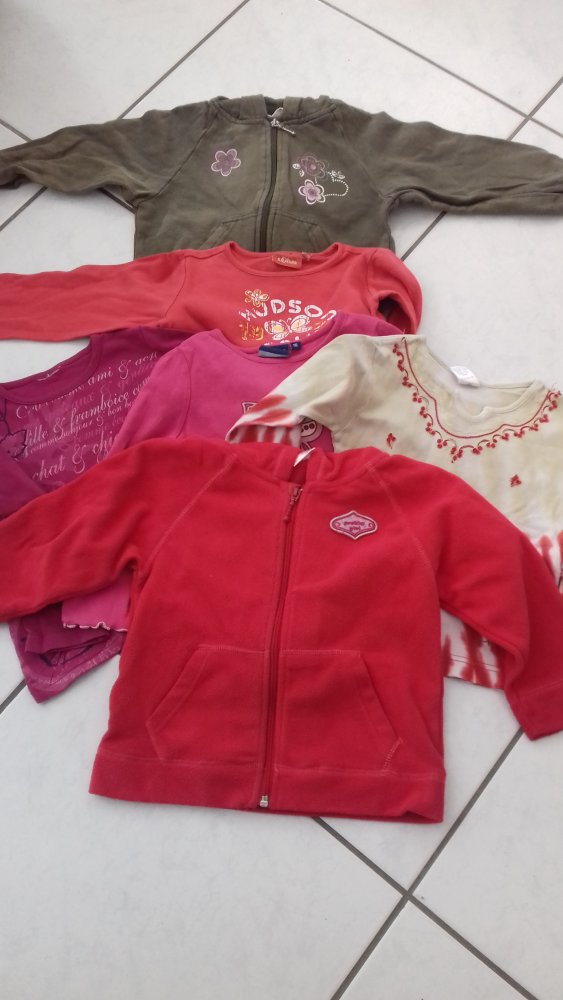 6teiliges Mädchenpaket Gr. 104 zusammen € 5,-- (auch Marken)