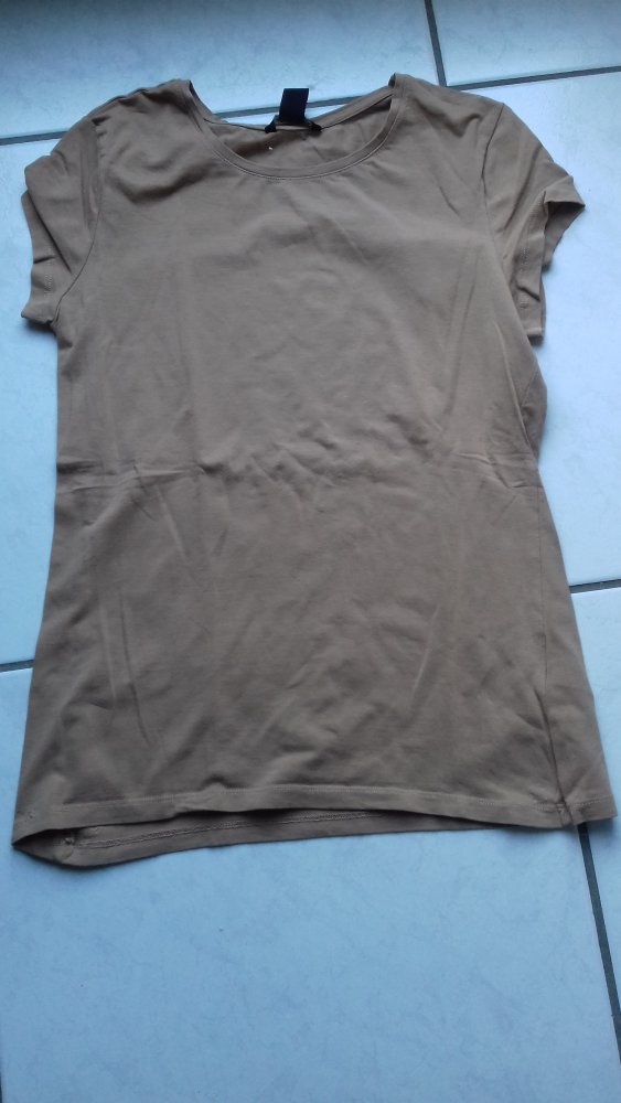 braunes T-Shirt von H&M in Gr. M € 3,--