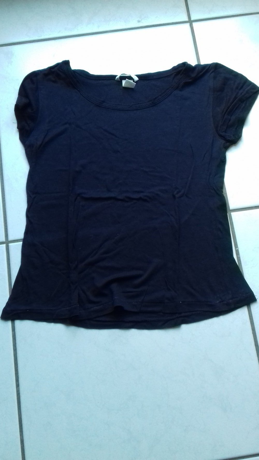 dunkelblaues T-Shirt von H&M Gr. M € 2,--