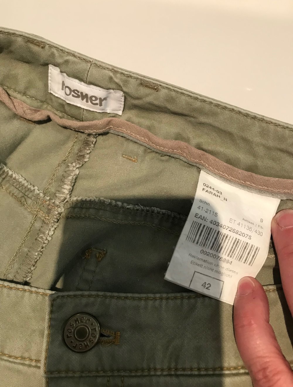 Jeans von Rosner