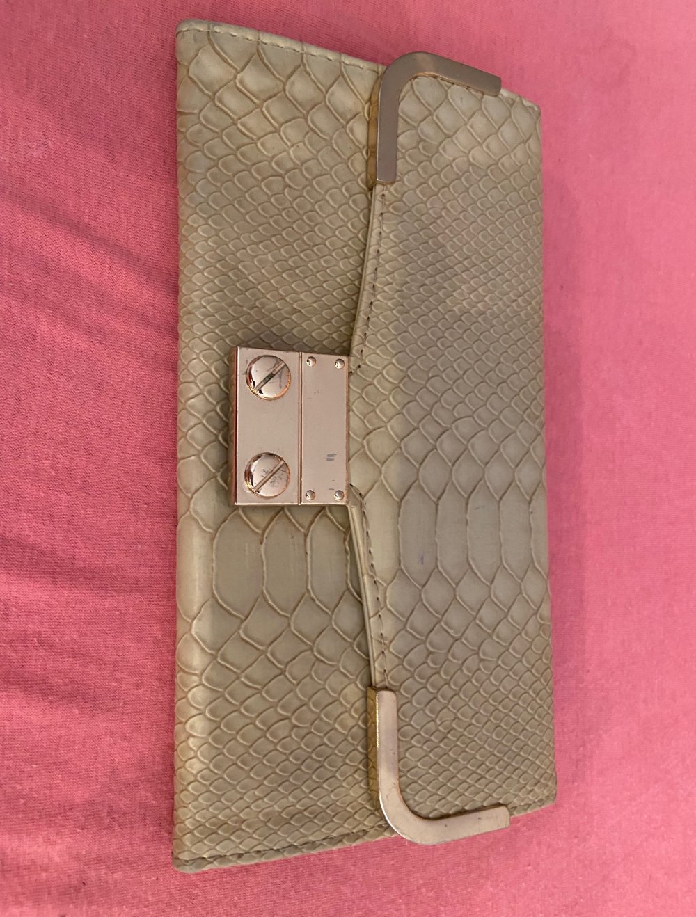 Geldbeutel beige