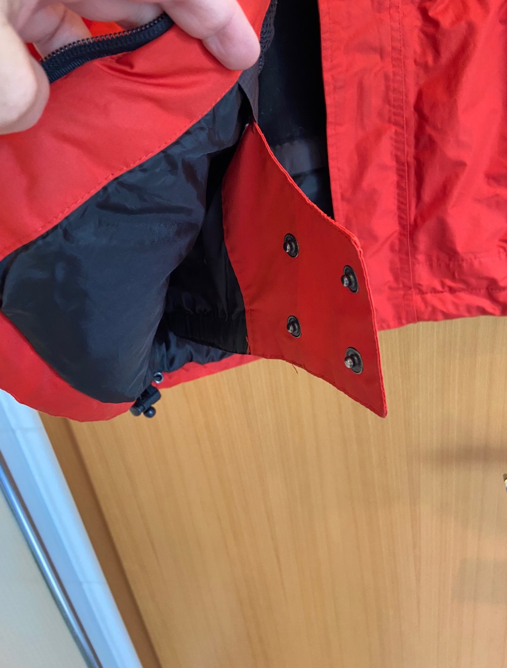 Jacke Winter rot