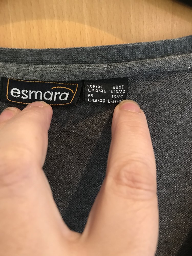 Cardigan grau von Esmara 