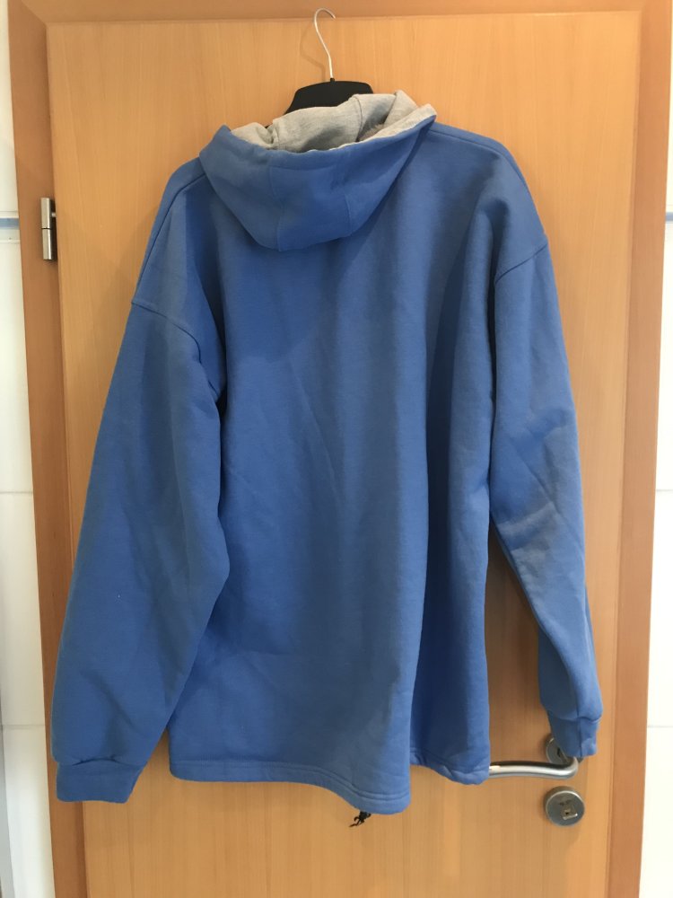 Sweatjacke blau 