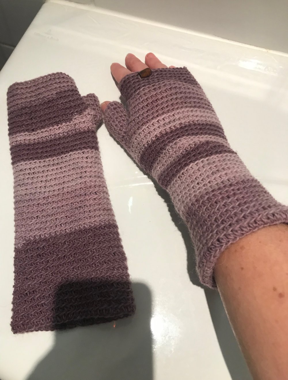 Handschuhe Stulpen neu