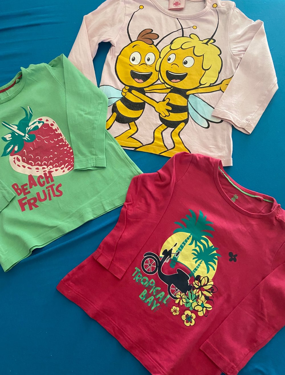 Shirt langarm 3 stück