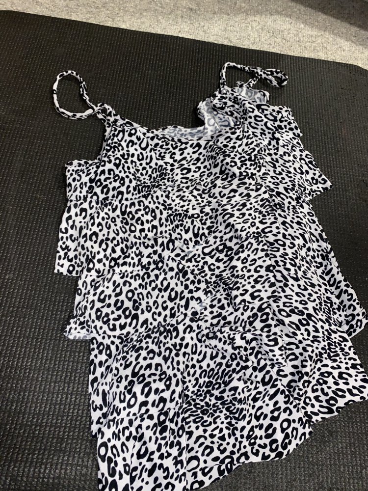 Top im Leopard Muster