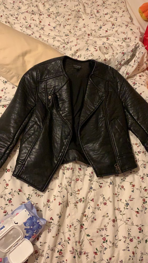 Lederjacke 