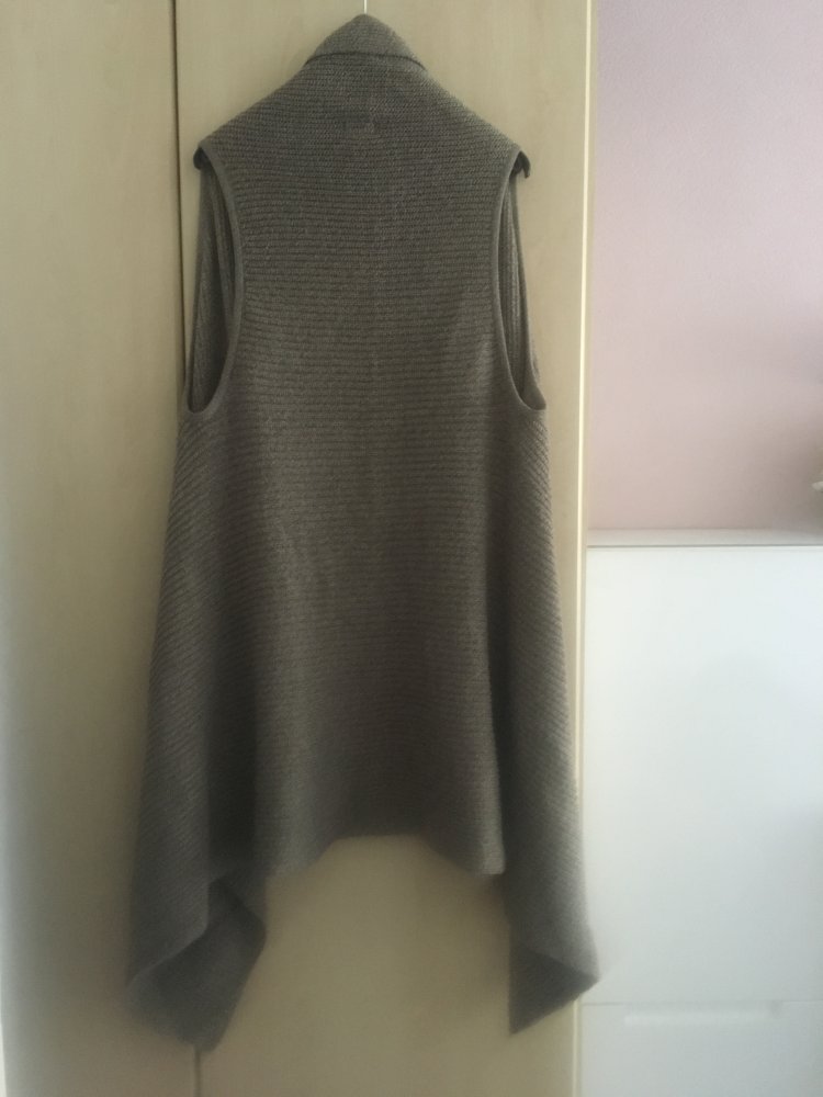 Damen Poncho beige Gr. M/L