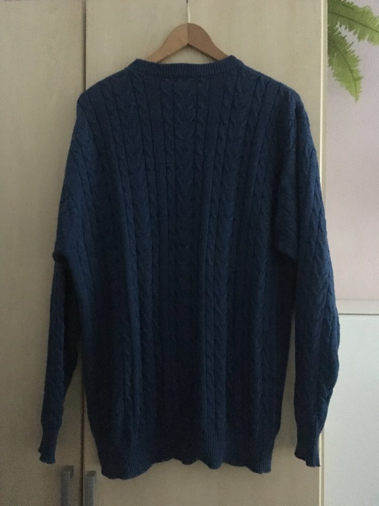 Herren Pullover mit Rundhals Gr. L