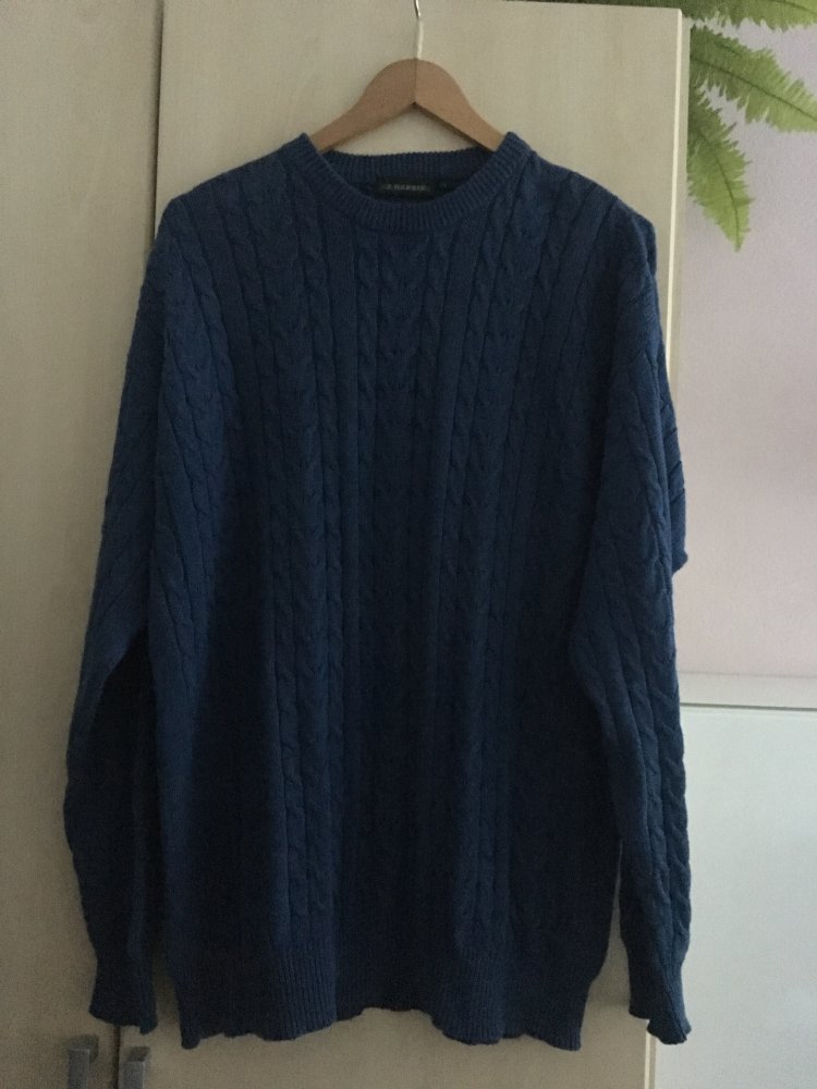 Herren Pullover mit Rundhals Gr. L