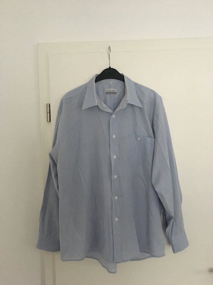Herren Hemd gestreift Gr. XXL