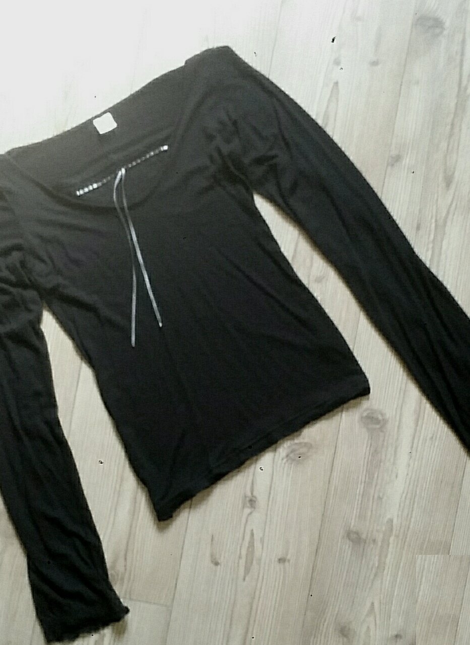 ° VIVE MARIA ° Shirt longsleeve Langarm Top schwarz 38 M