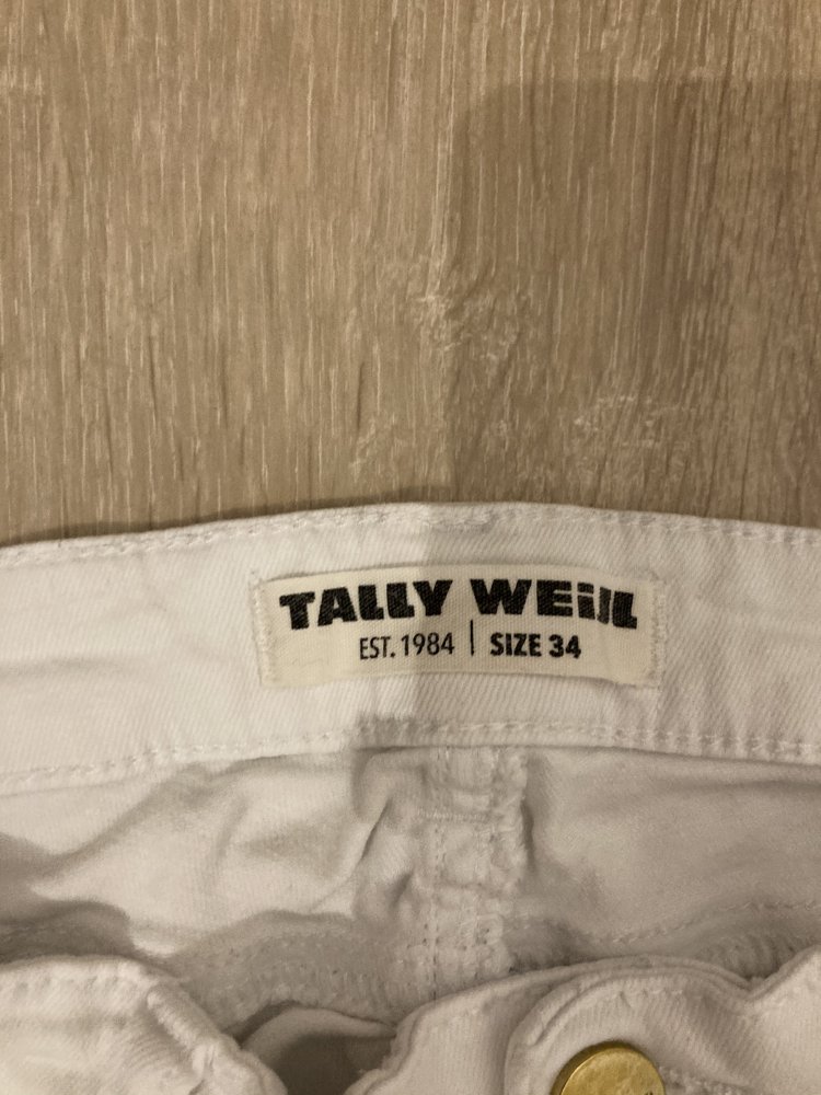weiße Jeans