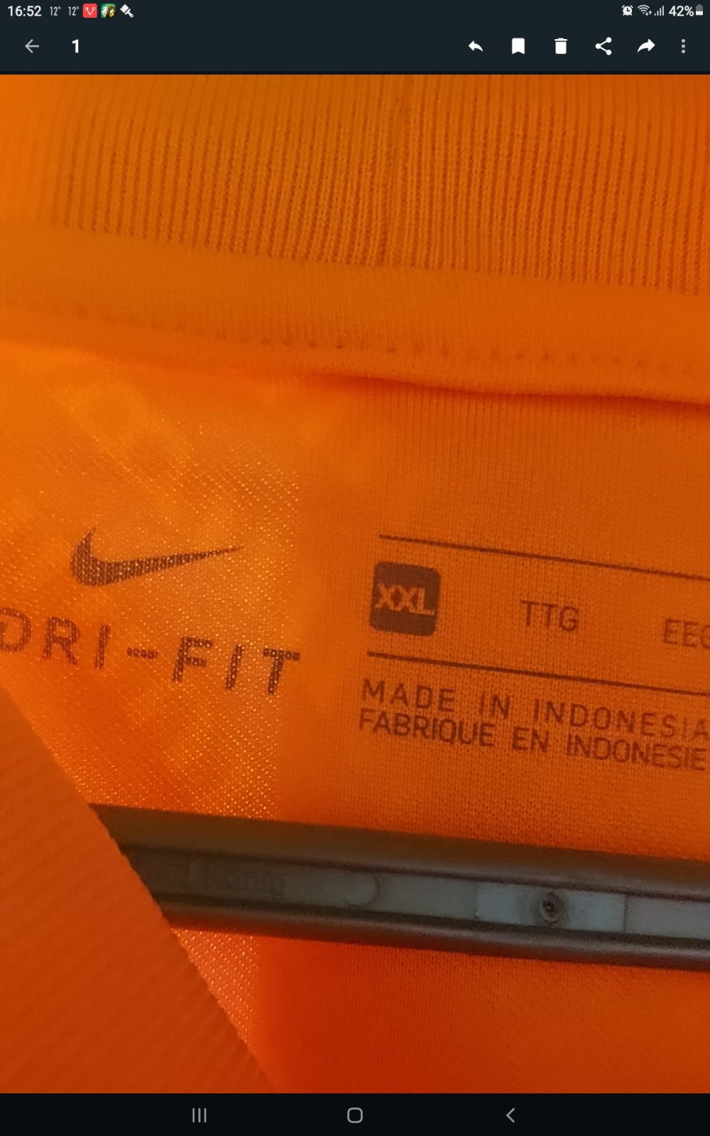 Nike langarmshirt 