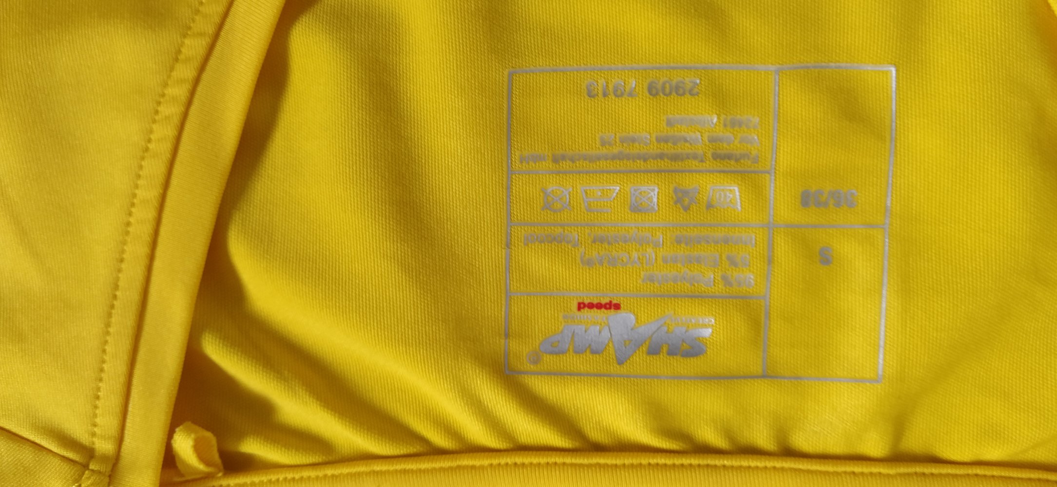 Shirt quittegelb
