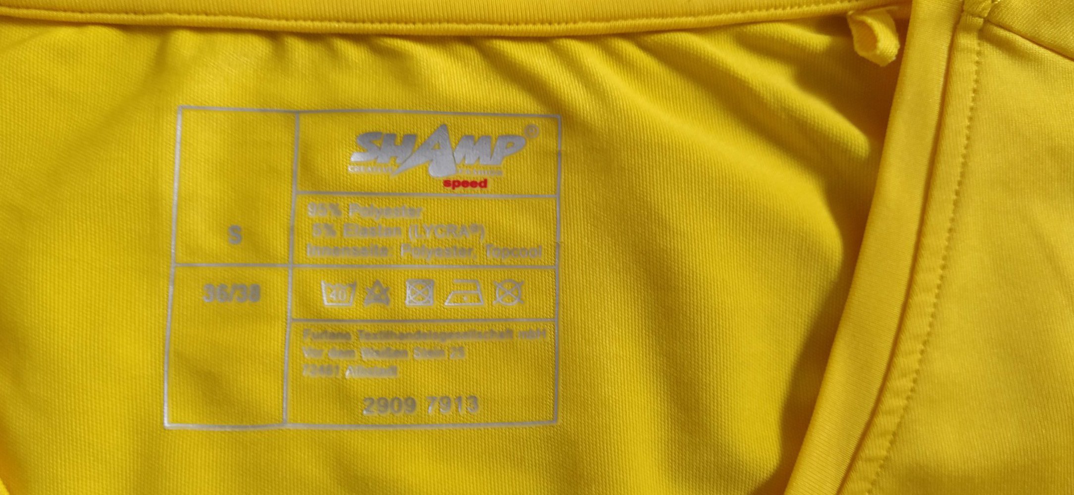 Shirt quittegelb