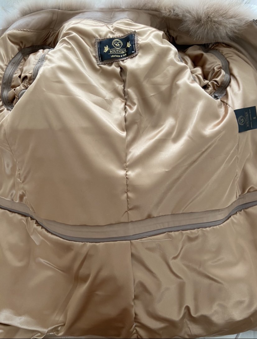 Fuchspelz Jacke NEU