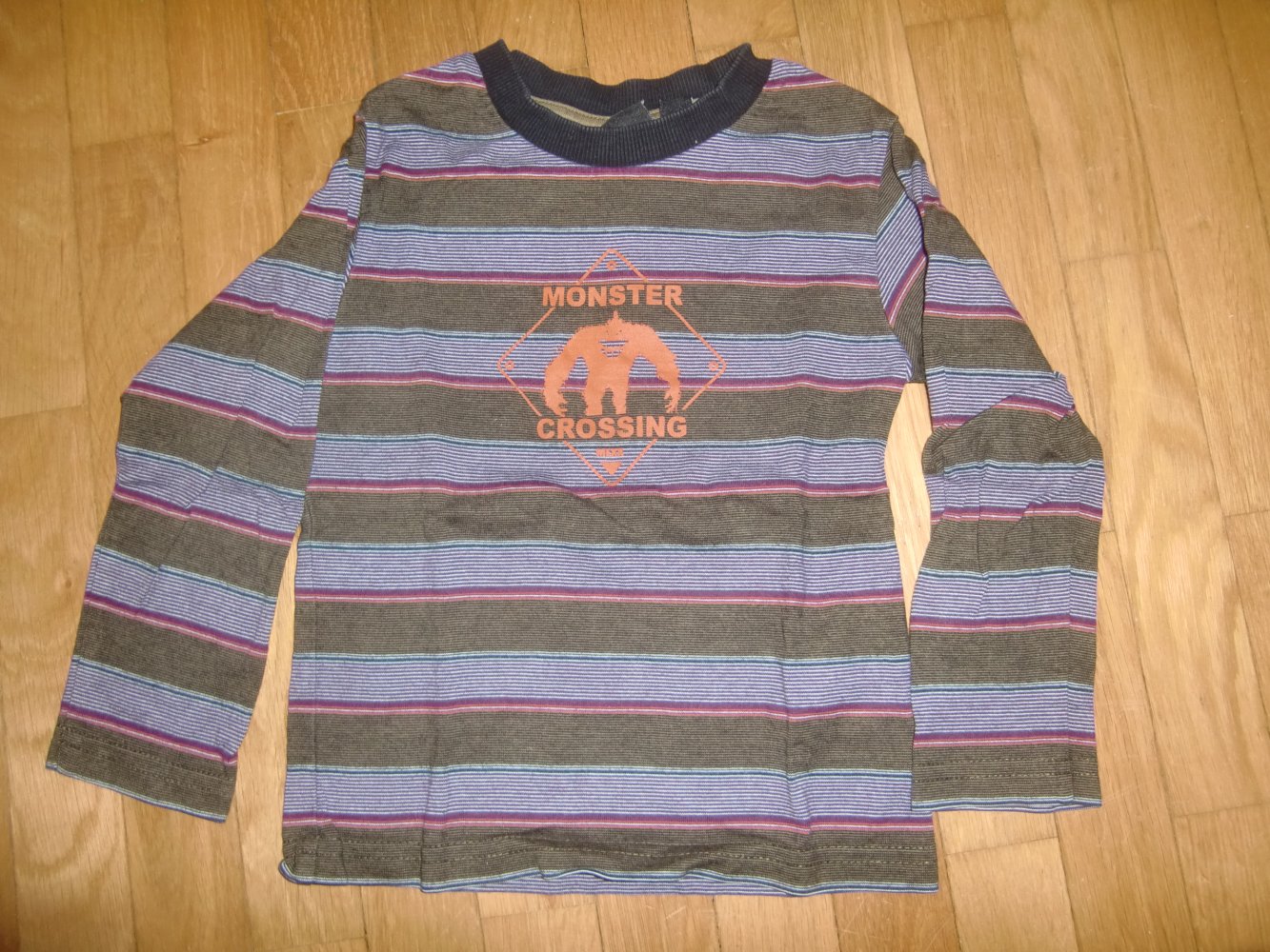 LA-Shirt gestreift mexx 98/104 monster 100% Baumwolle