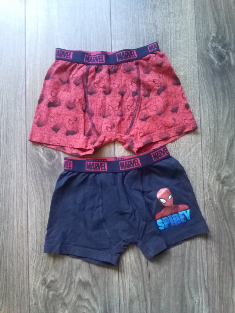 Set 5 Unterhosen Here+there Disney Spiderman blau rot c&a rock