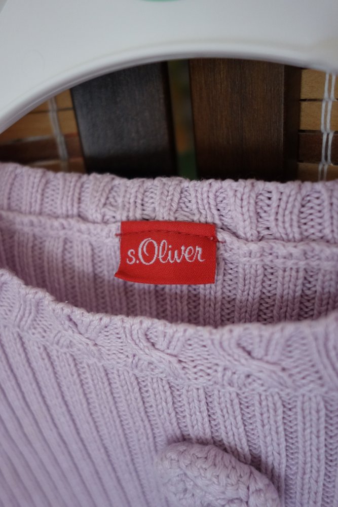 Strickkleid Tunika s.oliver rosa 104/110