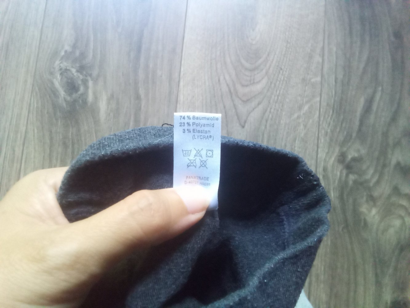 Strumpfhose grau 110/116 alive Motorrad