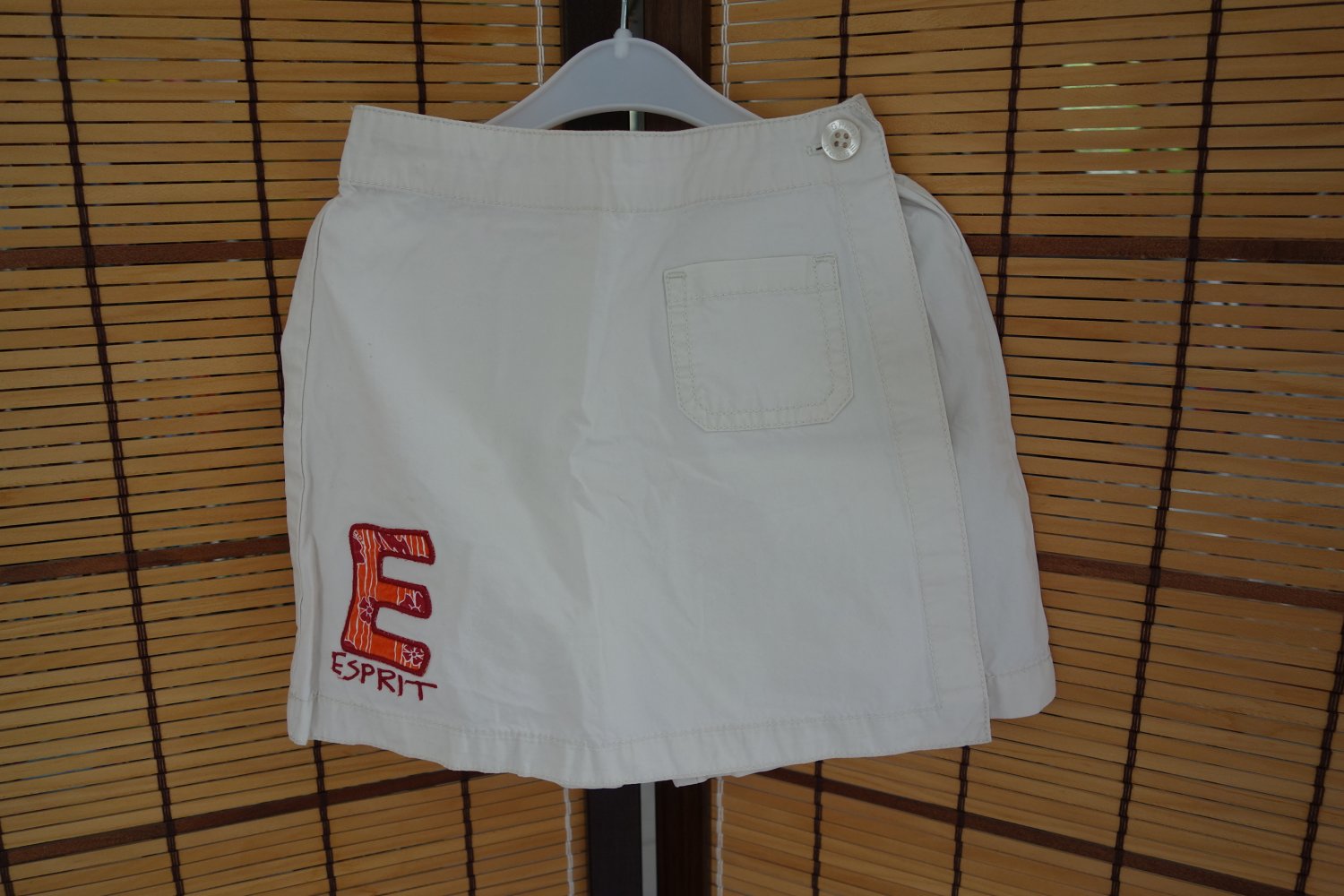 Kurze Hose Hosenrock esprit 104 100% Baumwolle beige