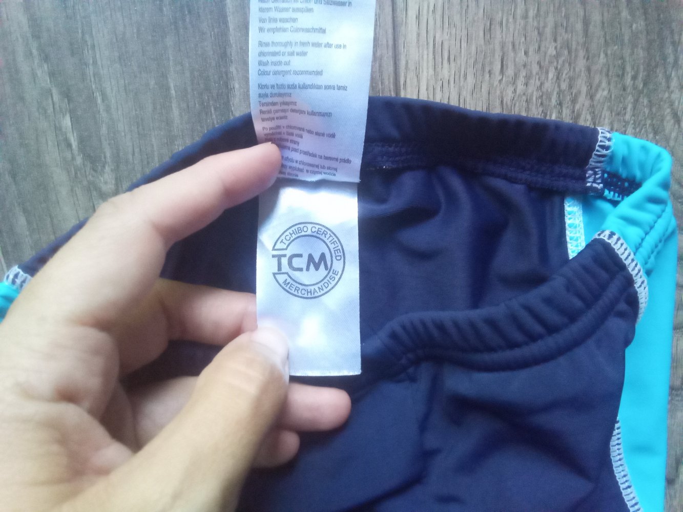 Badehose TCM blau 110/116