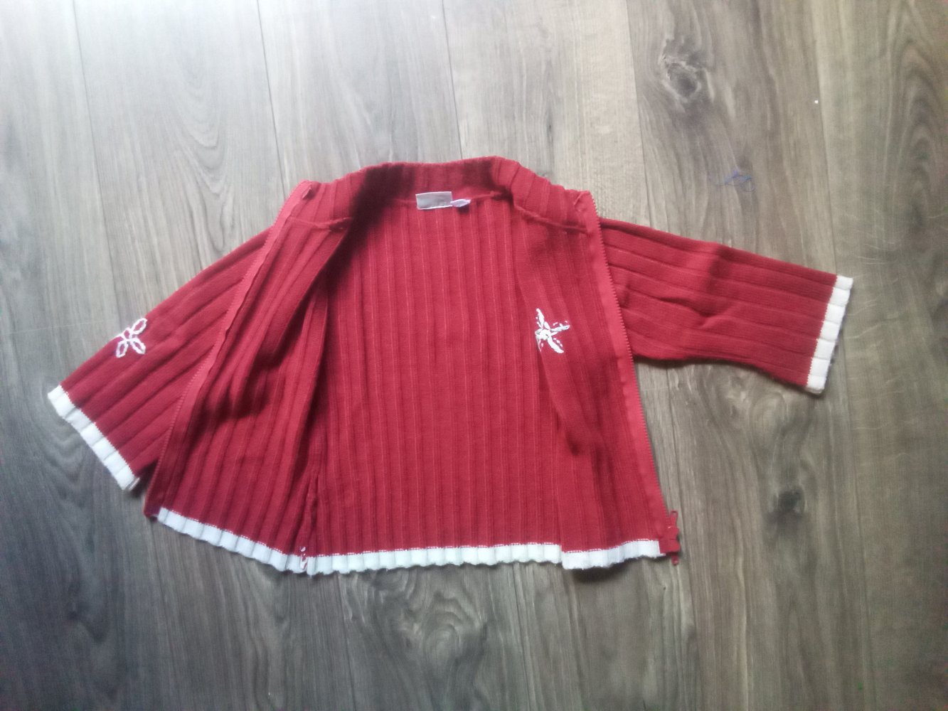 Strickjacke rot kiki und Koko 104