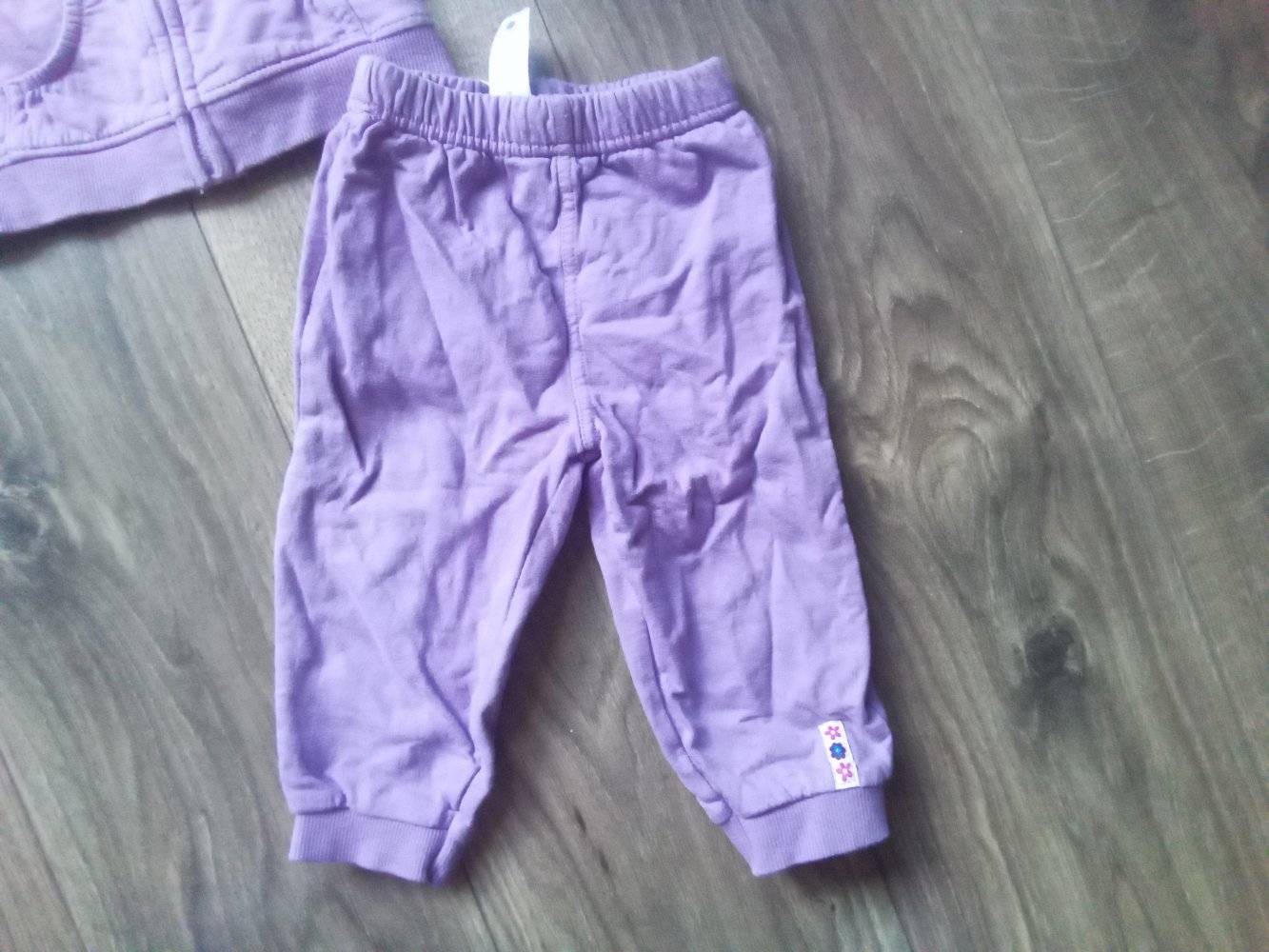 Jogginganzug flieder 2 tlg 74 babyclub 100% Baumwolle