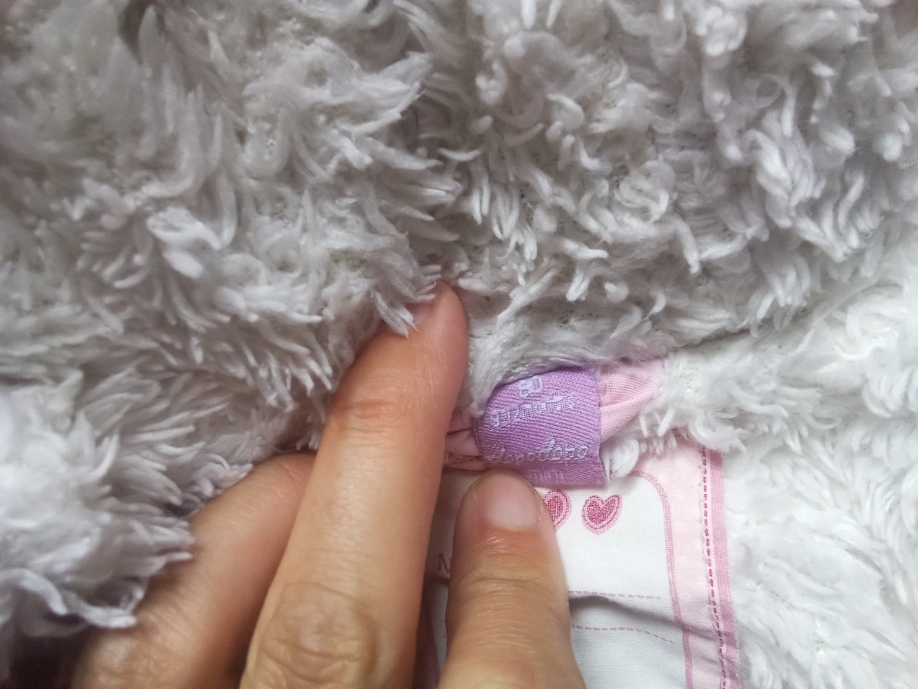 Winterjacke dopodopo rosa 80 Wintermantel 100% Baumwolle