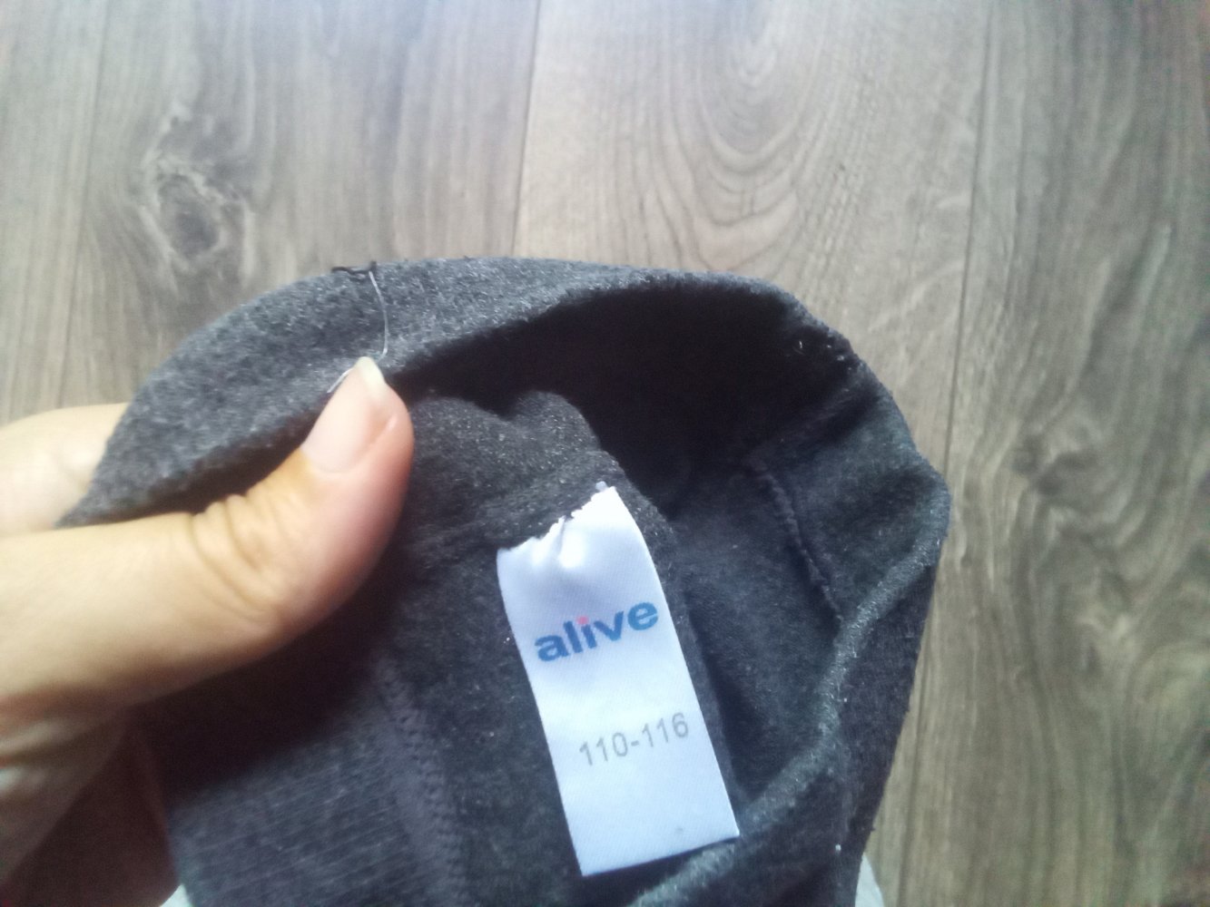 Strumpfhose grau 110/116 alive Motorrad