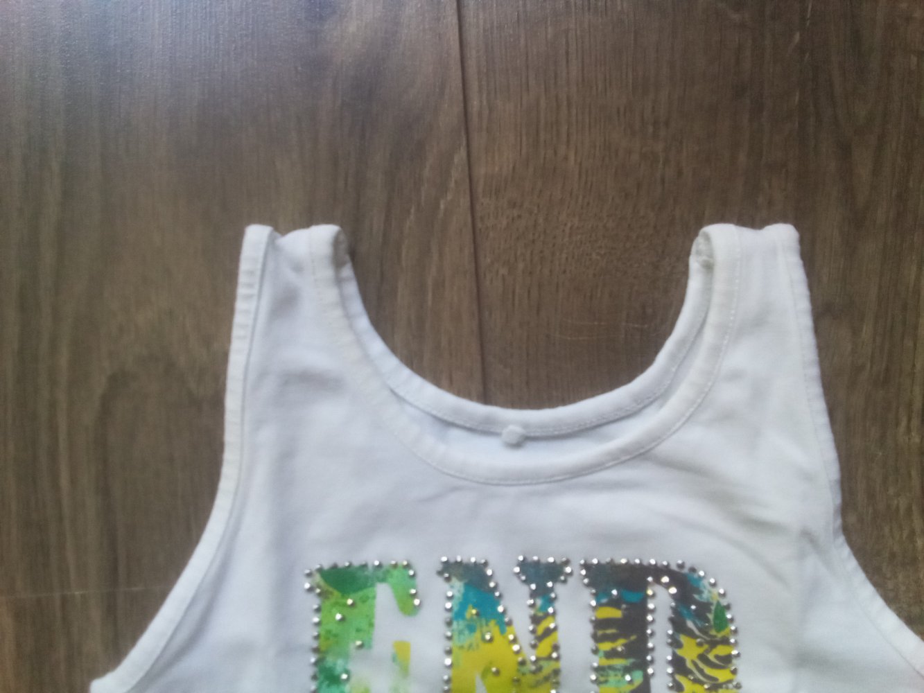 Tanktop weiß name it 98/104 endless Summer