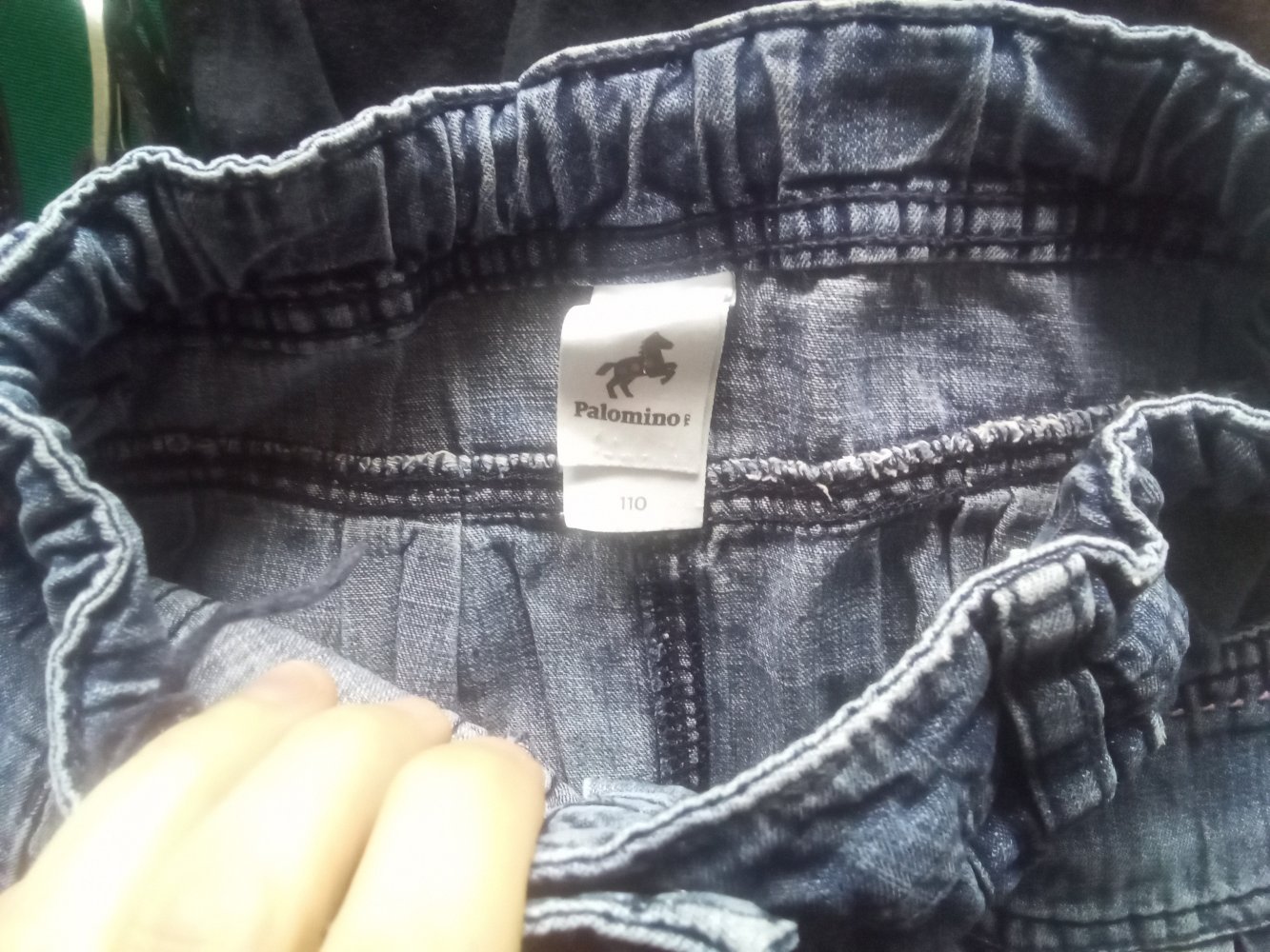 Jeansrock blau palomino 110 uni 100% Baumwolle