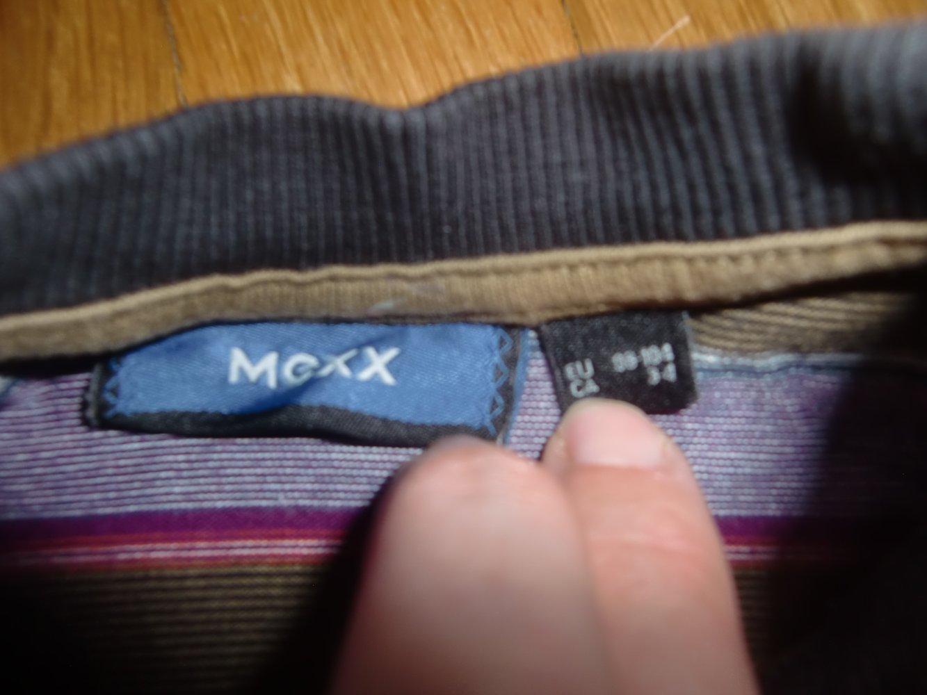 LA-Shirt gestreift mexx 98/104 monster 100% Baumwolle